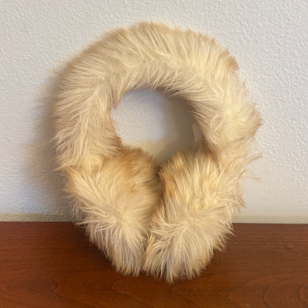 PINK RARE Faux Fur Earmuffs